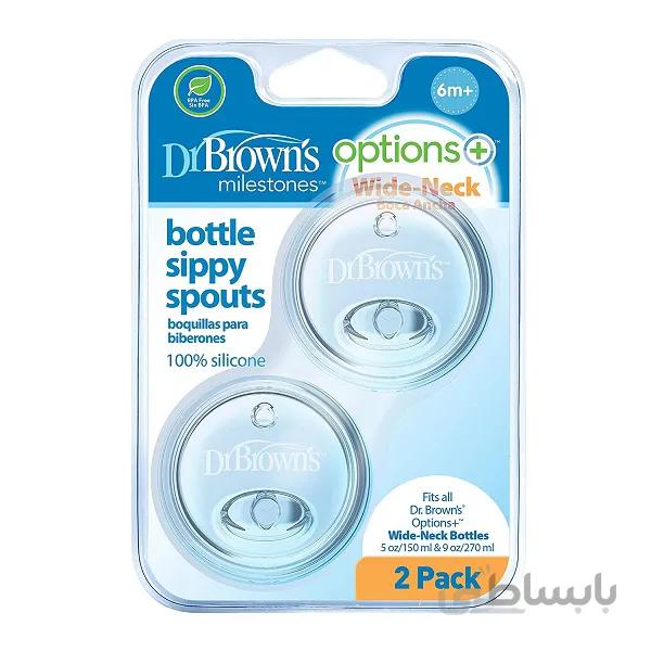 سرشیشه آبمیوه خوری 6+ ماه دکتر براون Dr brown