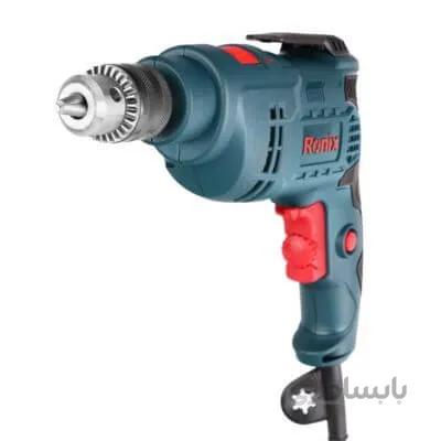 دریل چکشی 450 وات سه نظام آچاری 10 میلیمتر رونیکس مدل 2121 ا 450W Ronix electric drill