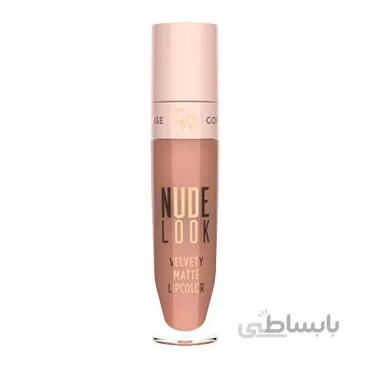 رژ لب مایع مات مخملی نود لوک گلدن رز