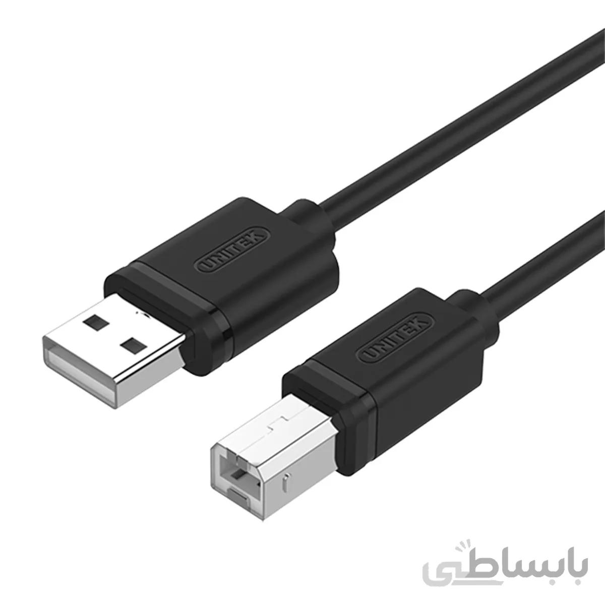کابل USB پرینتر یونیتک مدل Y-C420GBK طول 3 متر ا Unitek Y-C420GBK Printer Cable 3m