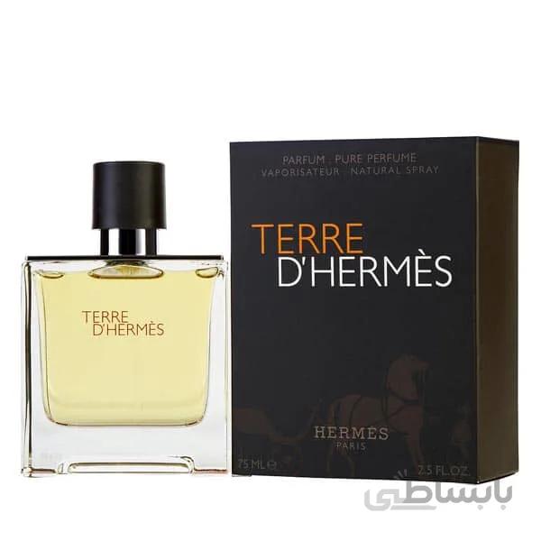 عطر ادکلن هرمس تق هرمس پرفیوم | Hermes Terre d’Hermes Parfum 75 ml