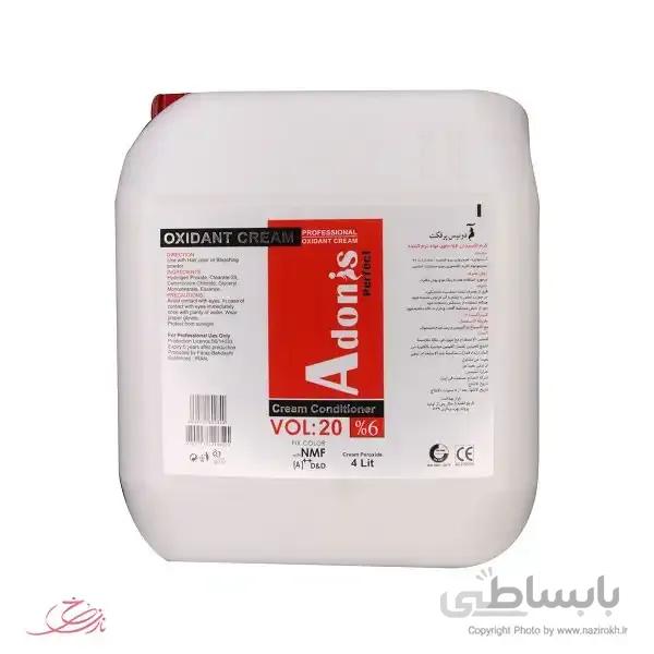 اکسیدان آدونیس پرفکت مدل VOL20 شش درصدی حجم 4000 میلی لیتر