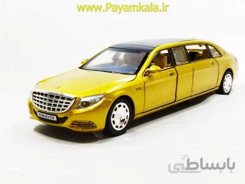 مرسدس بنز میباخ لیموزین (MAYBACH BY MINIAUTO) طلایی