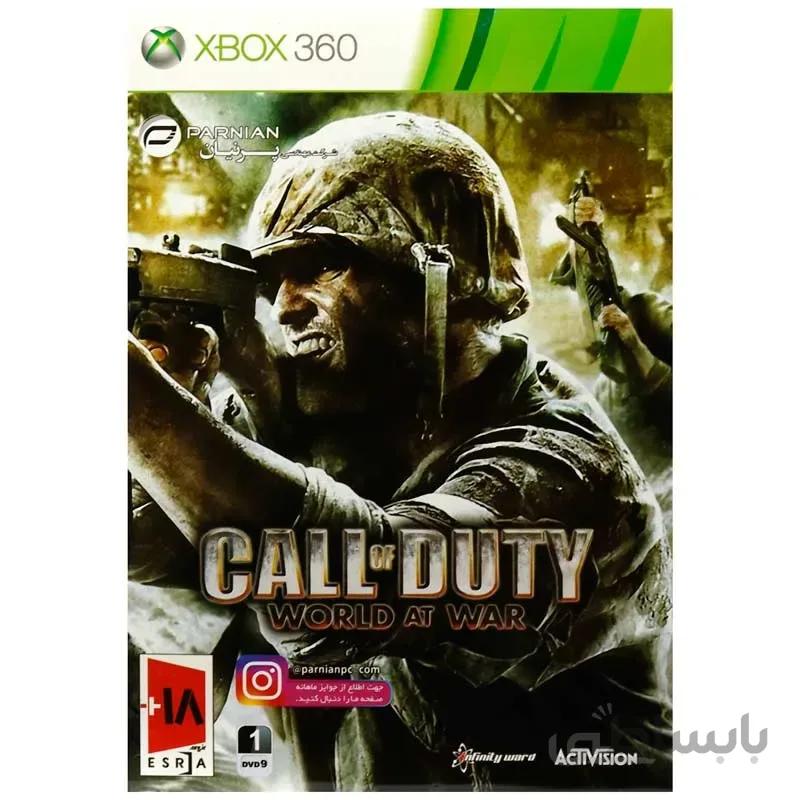 Call Of Duty World At War XBOX 360 پرنیان