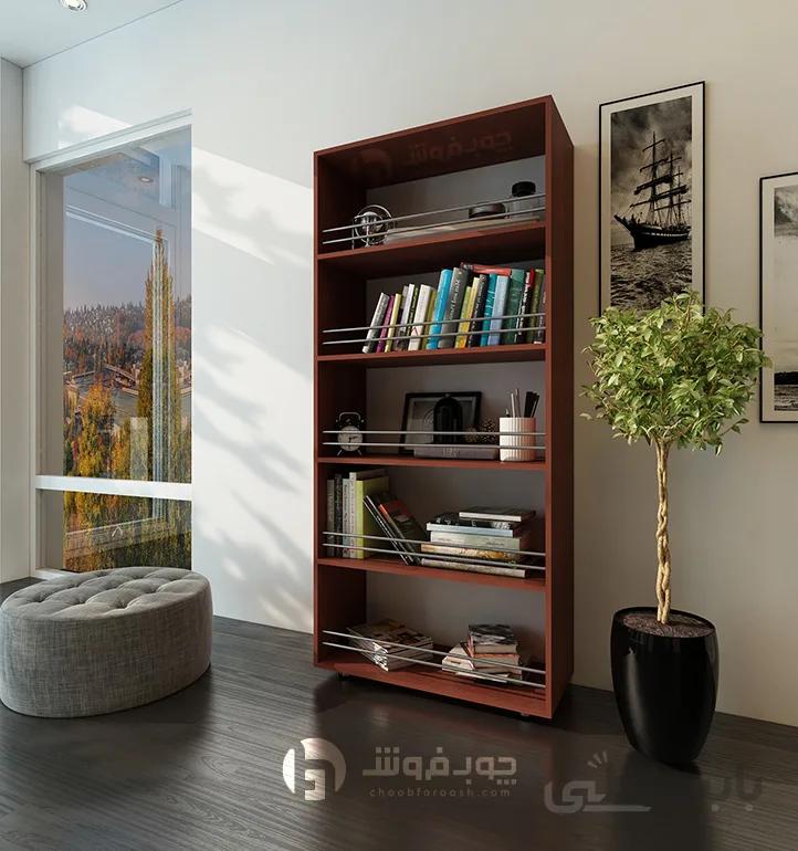 مدل کتابخانه دیواری
