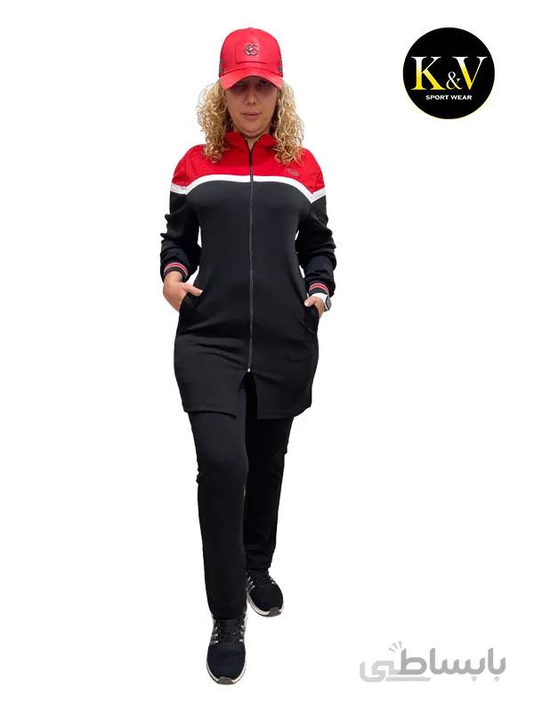 ست مانتو شلوار ورزشی آندرارمور کد 01 ا Under armour Sports Pants Manto Set Code 01