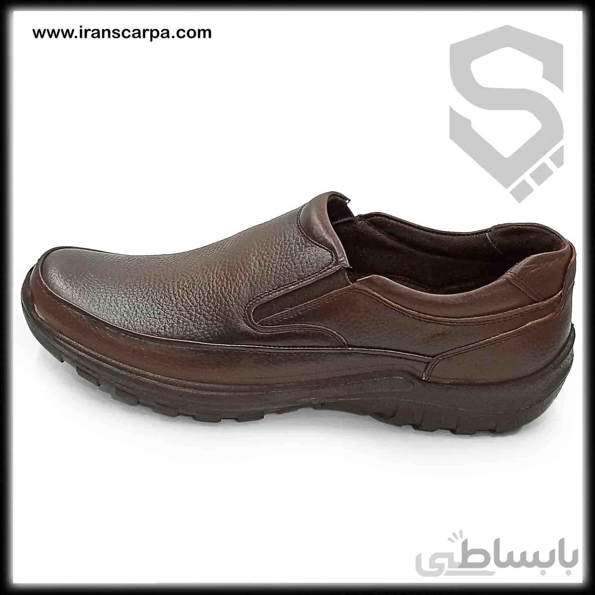 کفش چرم بزرگپا مدل تریچ