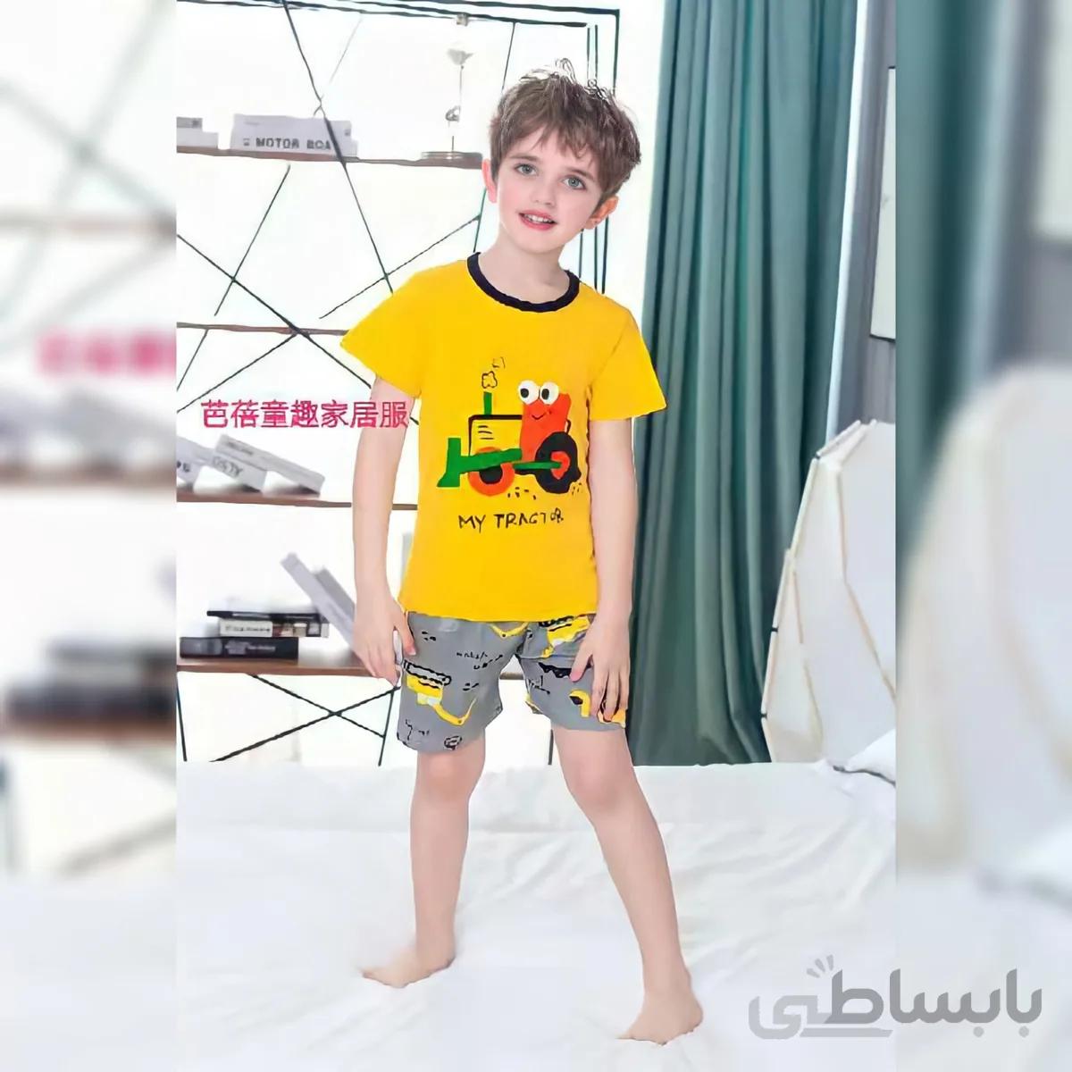 ست تیشرت شلوارک لودر کد:1007