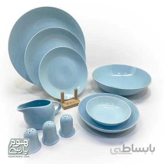 سرویس غذاخوری 30 پارچه استون ور آبی