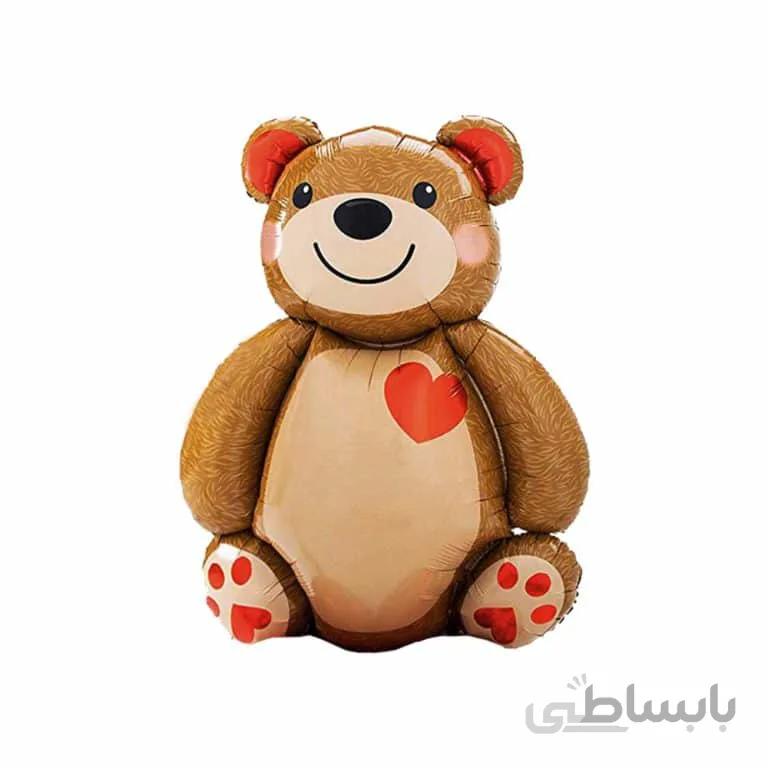 بادکنک فویلی خرس مدل STF276