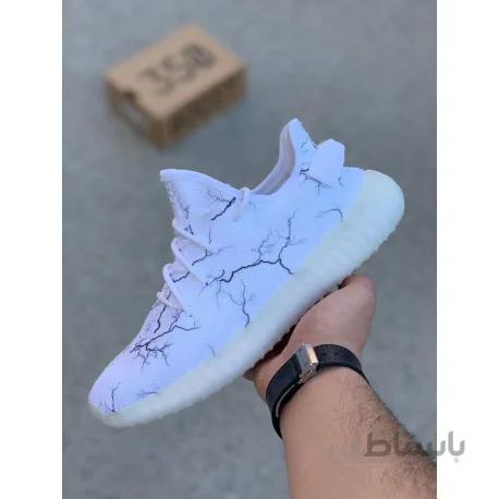 ست کتونی آدیداس یزی 350 اصلی سفید Adidas YEEZY BOOST 350