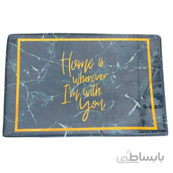 پادری طرح HOME سایز 60×40 سانتیمتر کد ۵۰۵