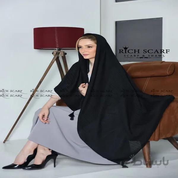 روسری نخی منگوله دار دیپلمات