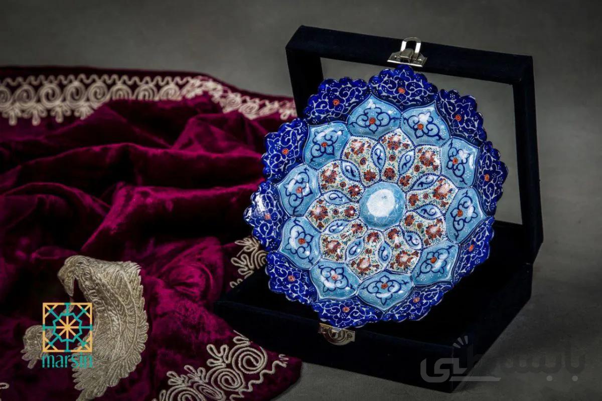 بشقاب میناکاری کد 42