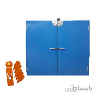خشک کن میوه ۲۰ سینی صنعتی|گازی + اسلایسر دستی