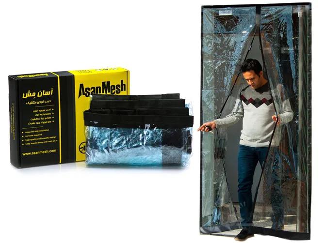 پلاستیک مگنتیک درب ورودی عرض 180 سانتی ا Asan Mesh Magnetic Screen Door 180cm