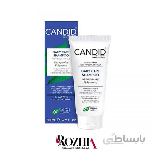 شامپو ویتامینه و پروتئینه روزانه کاندید ا Daily Care Shampoo 200ml CANDID
