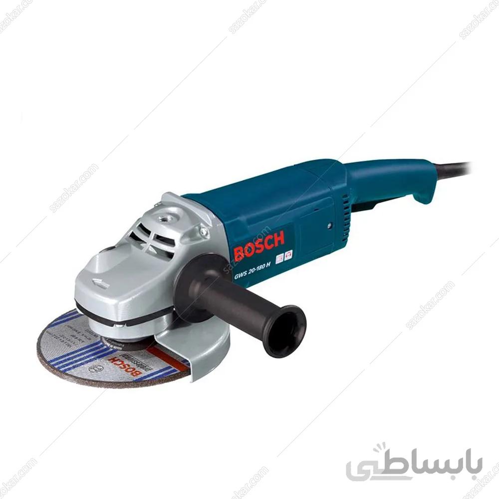 فرز آهنگری 2000 وات بوش مدل GWS20-180H ا Bocsh Angel Grinder GWS20-180H