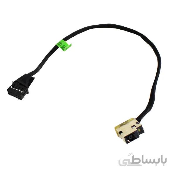 سوکت شارژ کد 5016 لپ تاپ اچ پی HP ENVY 15 ا HP ENVY 15 DC jack connector replacement