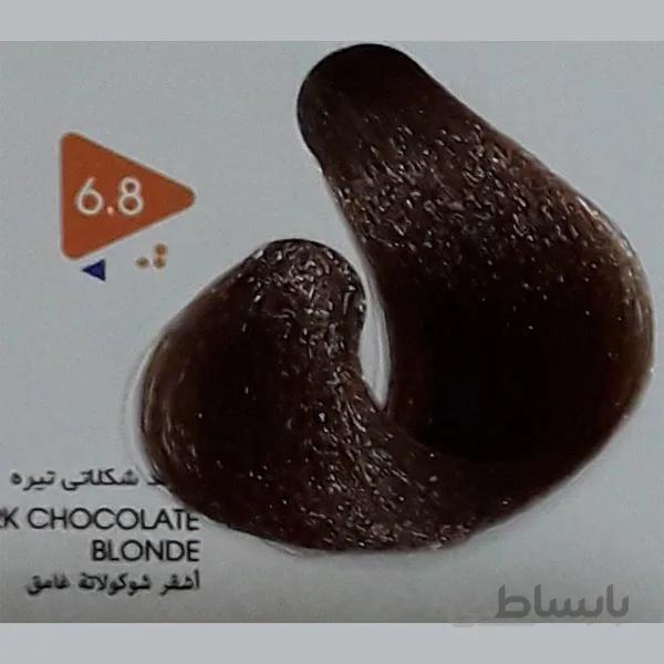 رنگ مو ویتامول (Vitamol) بلوند شکلاتی تیره (شماره 6/8 شکلاتی) حجم 120 میل