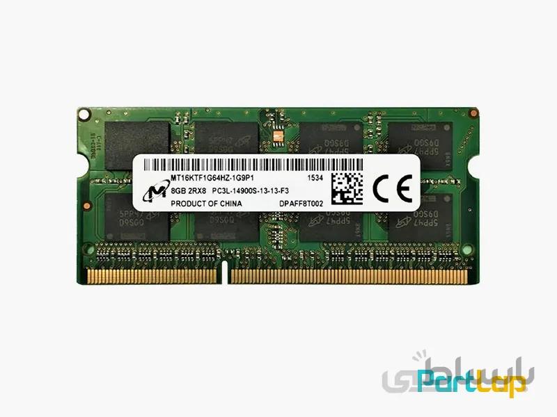 رم لپ تاپ میکرون مدل DDR3 PC3L-12800S ظرفیت 8 گیگابایت