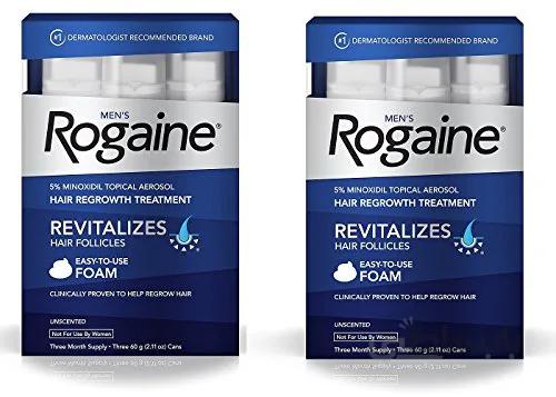 فوم رشد مجدد مو و ضد ریزش مو مردانه روگین Men's Rogaine Foam