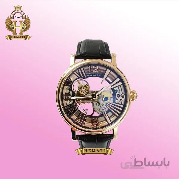 ساعت مردانه پتک فیلیپ اتوماتیک Patek Philippe PT9090 صفحه اسکلتون