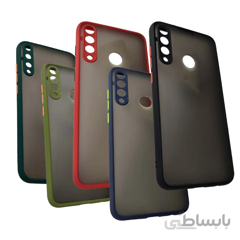 کاور گوشی هواوی Y6P پشت مات محافظ لنز دار