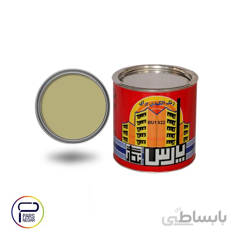 رنگ روغنی براق خاکی ارتشی پارس نگار کد ۶۲۲