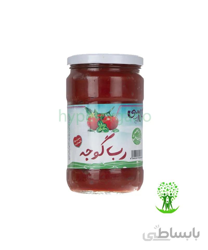 رب گوجه فرنگی ارگانیک 850 گرمی گل سی