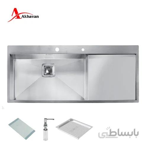 سینک ظرفشویی توکار اخوان ا Akhavan Single Bowl Sink 330