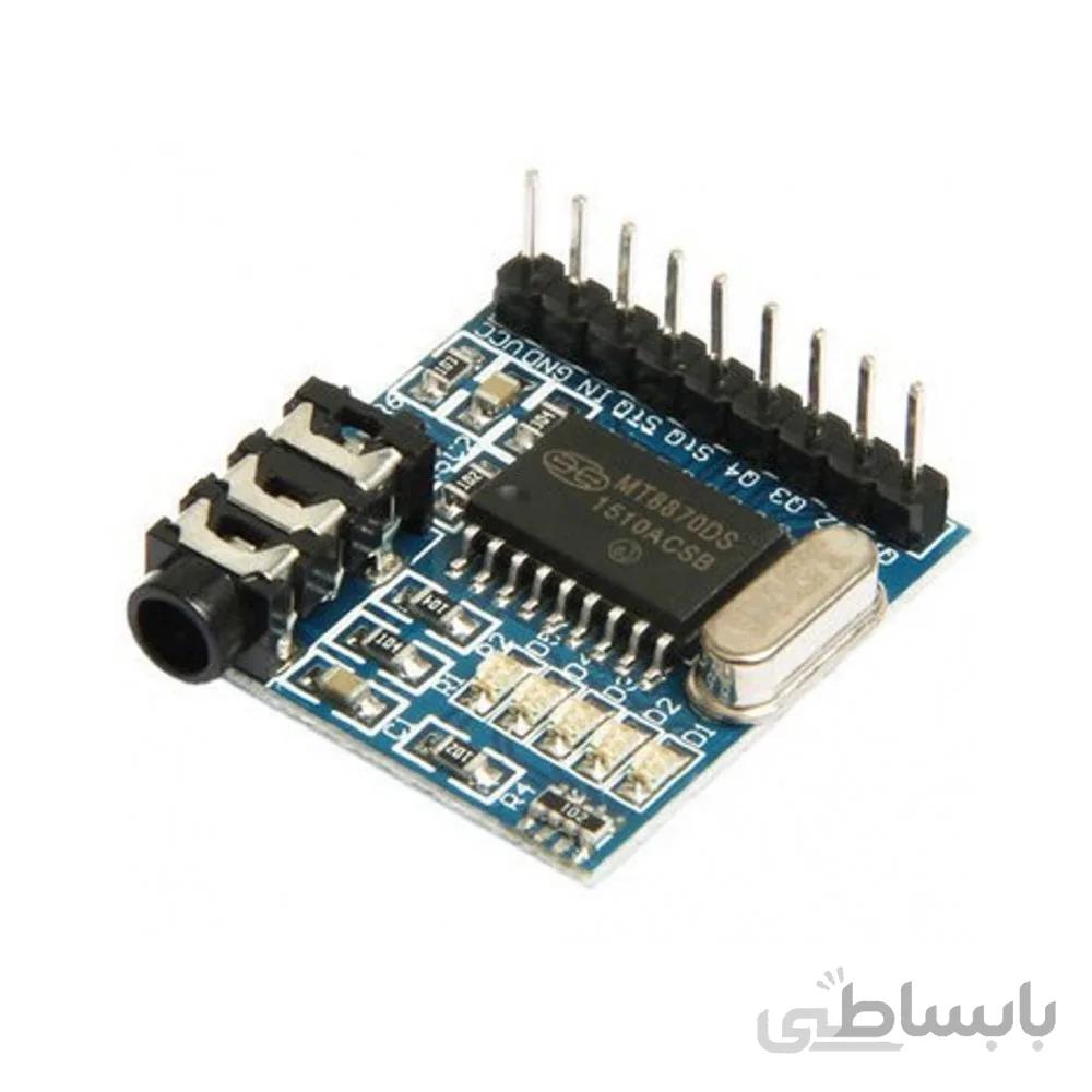 ماژول MT8870 دریافت کدهایDTMF