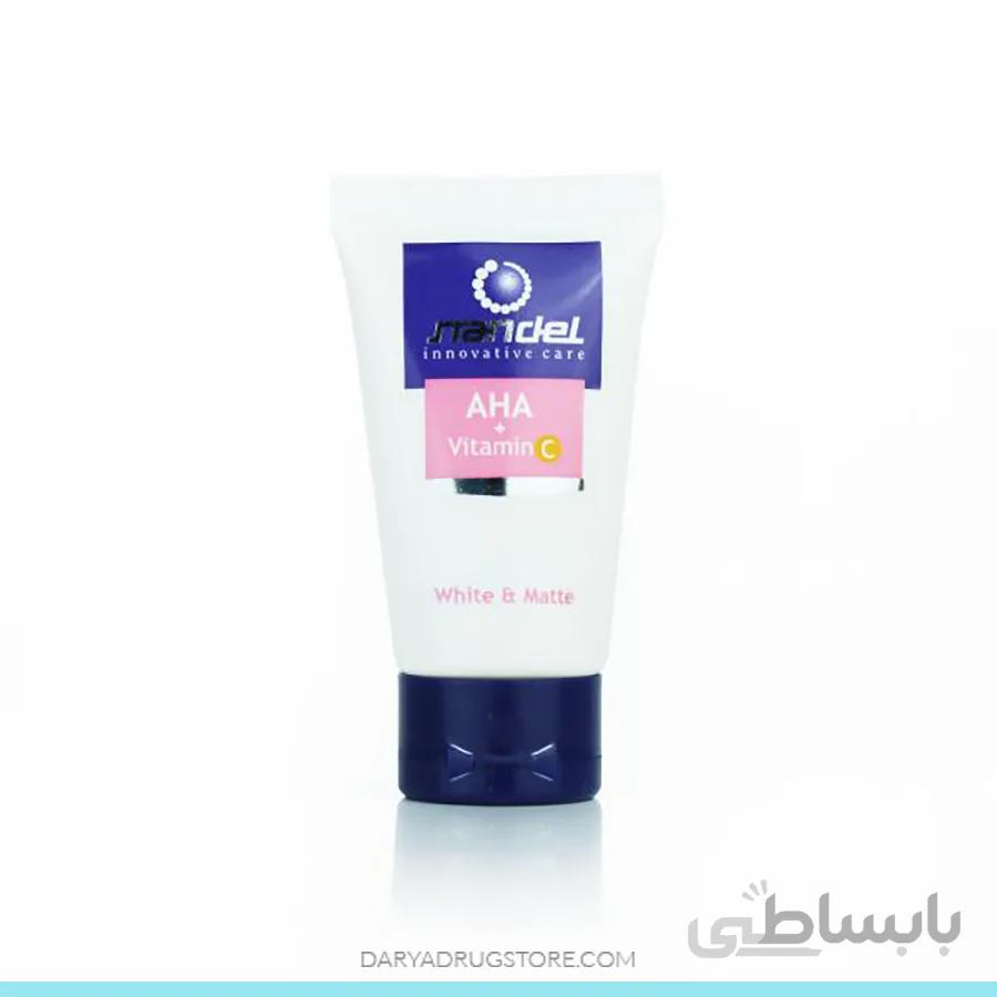 کرم لایه بردار همراه با ویتامین سی ناندل