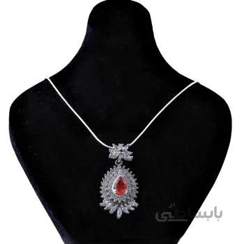 گردنبند نقره زنانه کد GAR_043