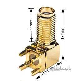 Connector SMA Jack Female Right 11mm 00