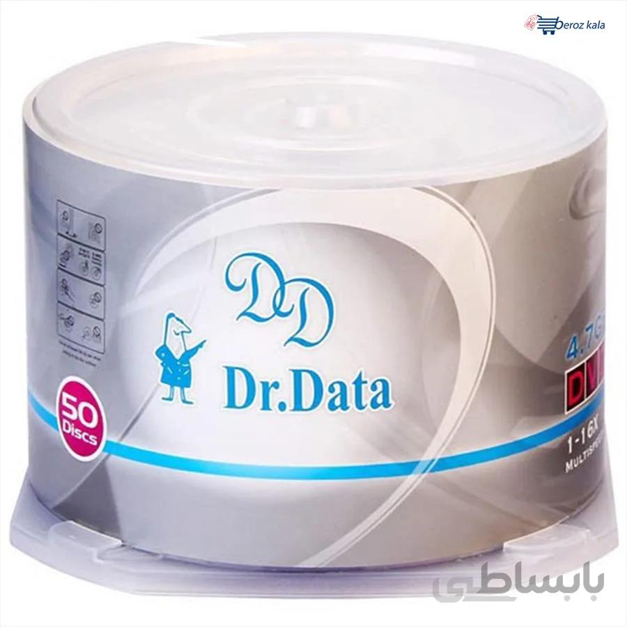 DVD خام Dr.Data بسته ۵۰ عددی ا Dr.Data 4.7GB DVD-R With Pack