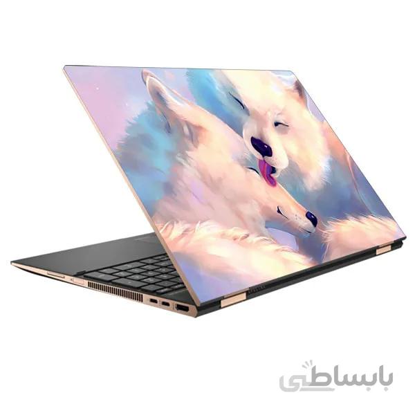 اسکین لپ تاپ طرح Wolf کد ۰۱
