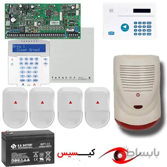 پکیج سیم کارتی دزدگیر پارادوکس با چهار چشمی