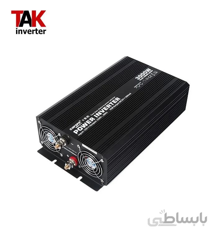 اینورتر خورشیدی 3000 وات شبه سینوسی کارسپا 12 ولت به 220 ولت ا inverter solar 3000 watt carspa 12v