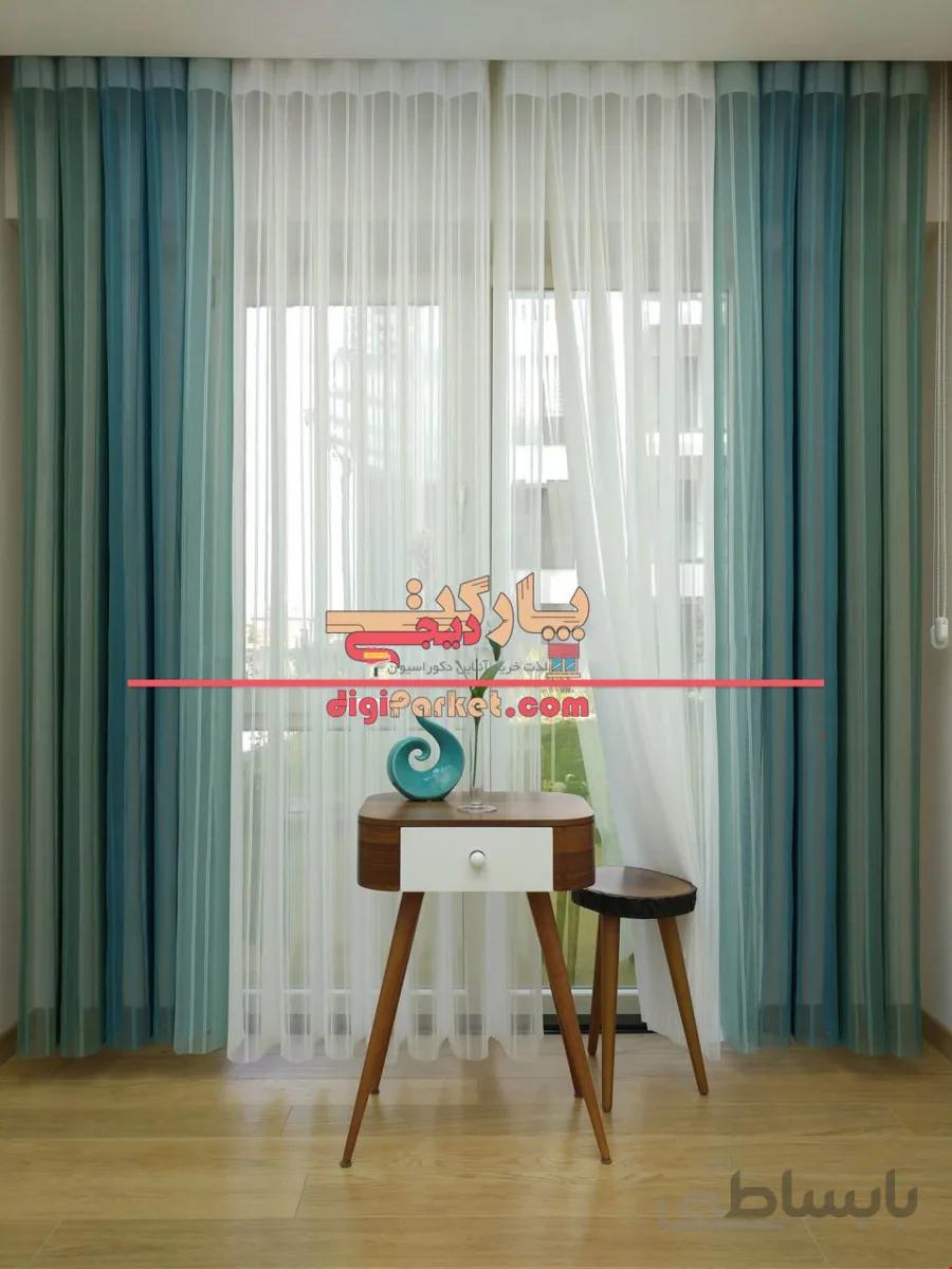 پرده ورتیلاین DK طرح ساده کد 001 ا Brillant Dikey Drope Curtain Simple