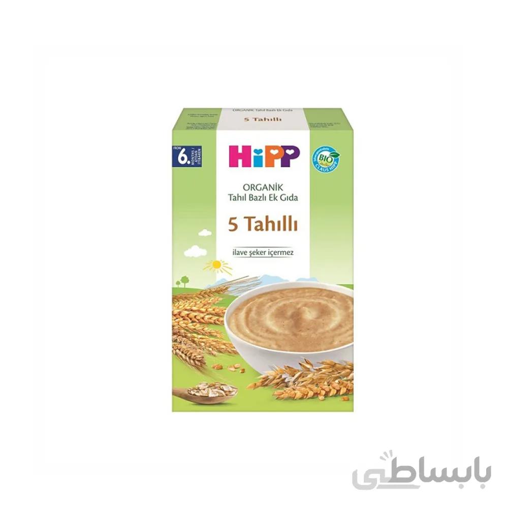 سرلاک پنج غله بدون شیر ۲۰۰ گرمی هیپ HIPP