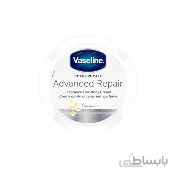 کرم مرطوب کننده پوست بدن وازلین مدل Advanced Repair حجم 250 میلی لیتر