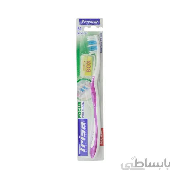 مسواک تریزا مدل Focus Pro Clean با برس متوسط