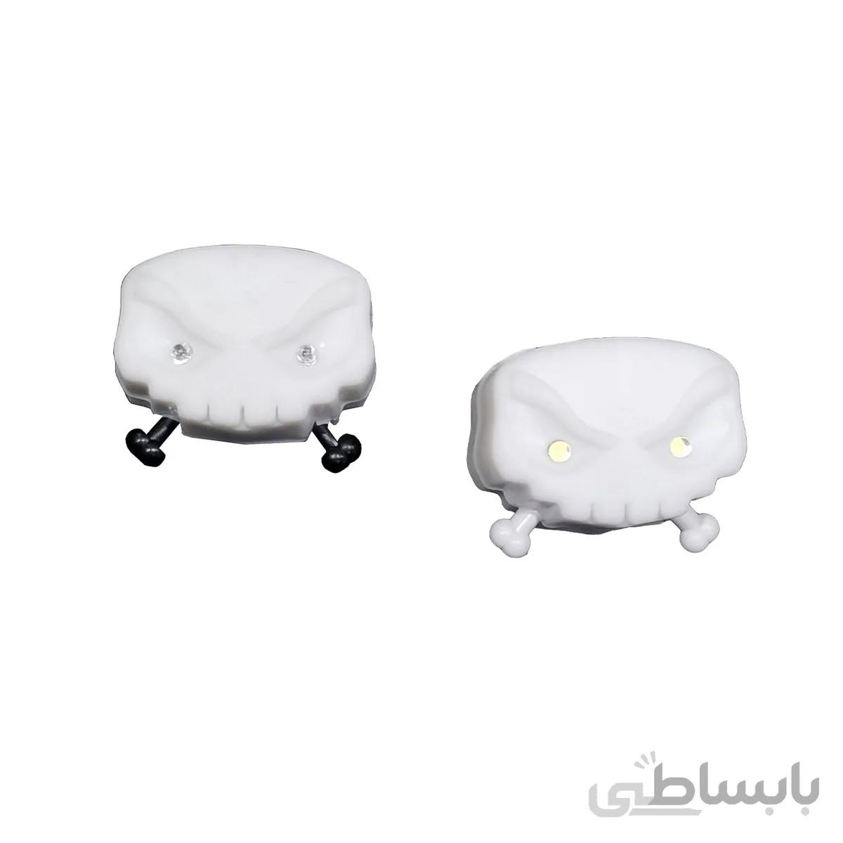 چراغ دوچرخه مدل skull بسته ۲ عددی