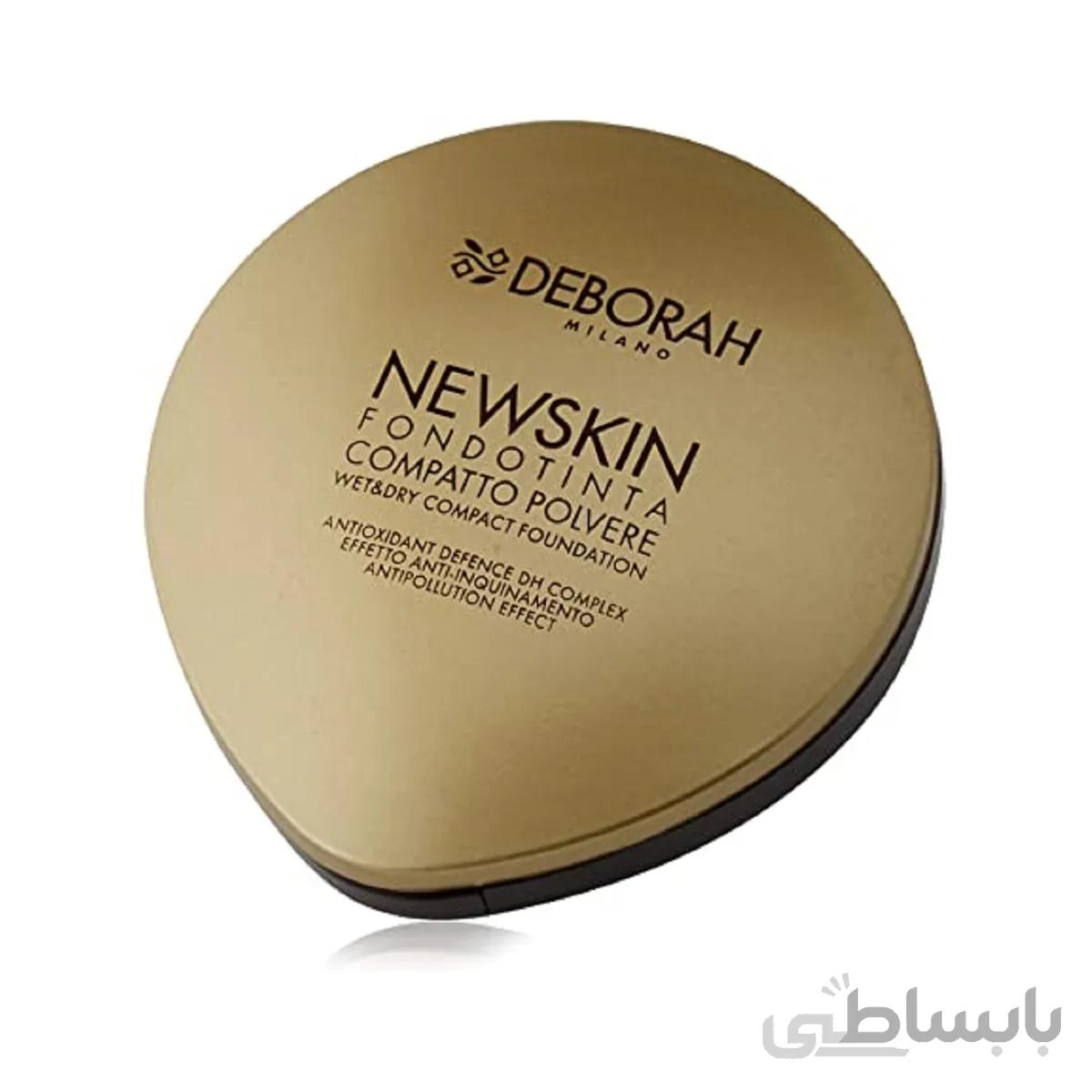 پنکیک دبورا مدل NEW SKIN COMPACT FOUNDATION