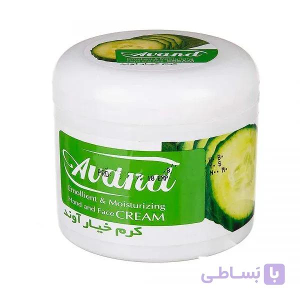 کرم نرم کننده و مرطوب کننده خیار ۲۰۰ گرمی آوند