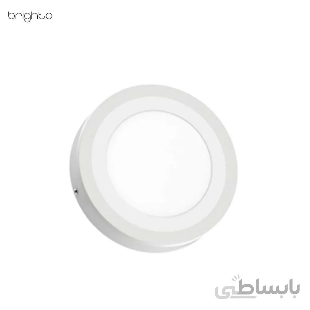 پنل SMD دو رنگ سه حالته روکار گرد 3+6 وات سان لوکس مدل SP(6+3)R
