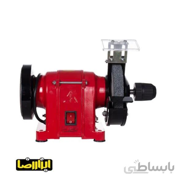 سنگ سنباده رومیزی محک 200 وات سه نظام دار مدل DGD-125/2