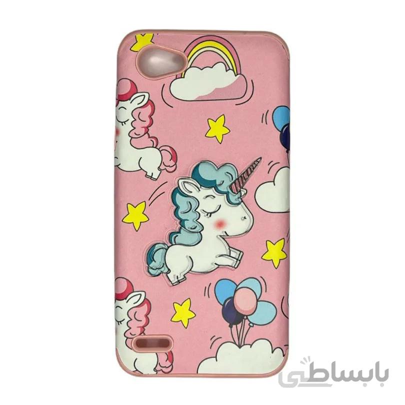 کاور گوشی ال جی LG Q6 طرح اسب تک شاخ برند Vip Design