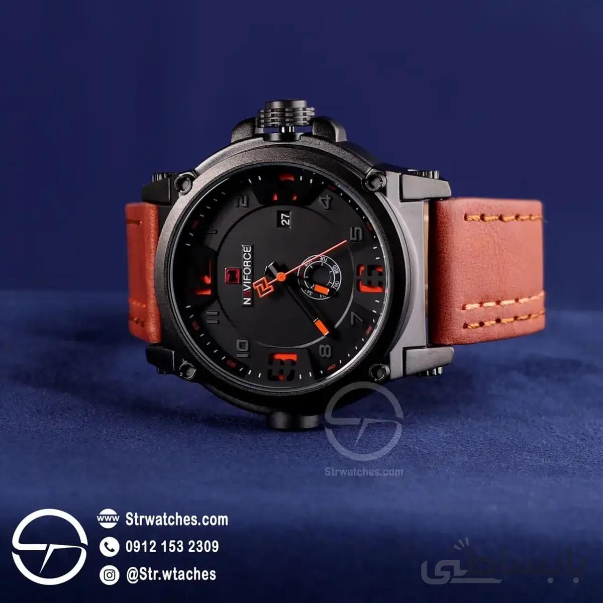 ساعت مچی مردانه عقربه ای نیوی فورس اورجینال مدل NF کد 71859